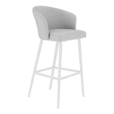 Product photograph of Maze Zen Lead Chine Fabric Bar Stool from Choice Furniture Superstore