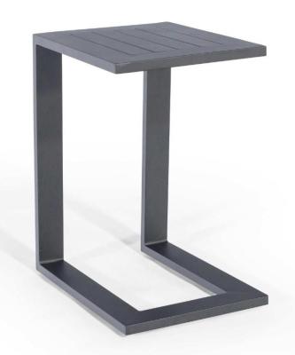 Product photograph of Maze Black Aluminium Side Table from Choice Furniture Superstore