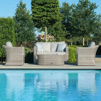 Product photograph of Maze Oxford 2 Seat Rattan Sofa Set from Choice Furniture Superstore