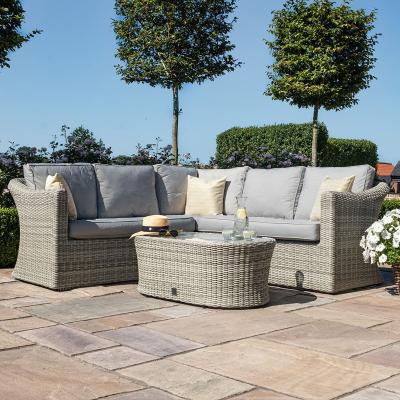 Product photograph of Maze Oxford Small Rattan Corner Sofa Set from Choice Furniture Superstore