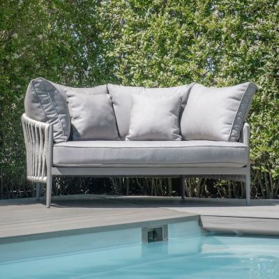 Product photograph of Maze Milan Cool Linen Fabric Daybed from Choice Furniture Superstore