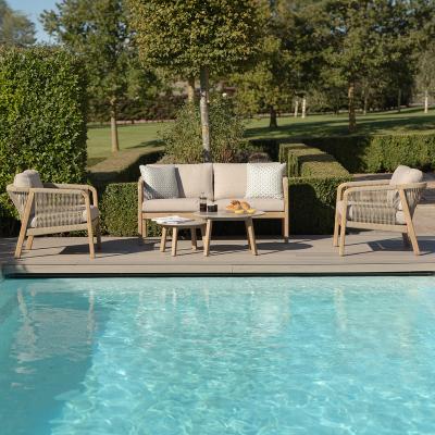 Maze Martinique Light Brown 2 Seat Sofa Set