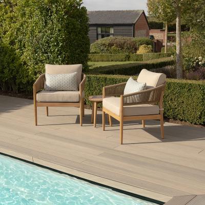 Product photograph of Maze Porto Sandstone Lounge Set from Choice Furniture Superstore