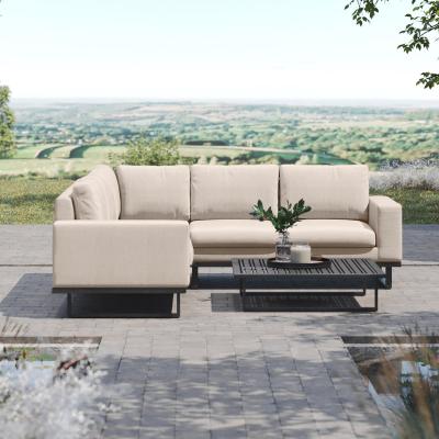 Maze Ethos Oatmeal Corner Garden Sofa Group