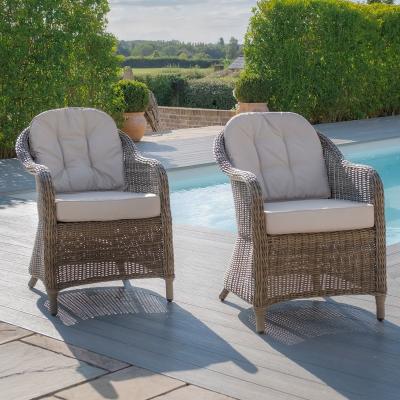 2 X Maze Winchester Heritage Garden Dining Armchair