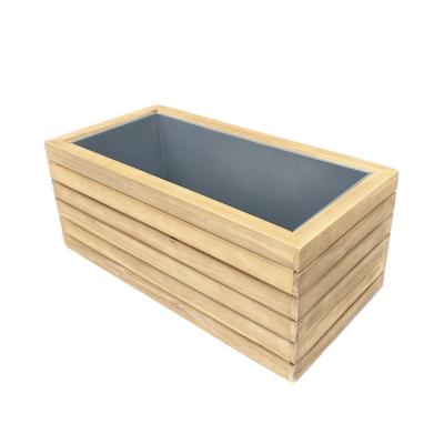 Maze New Bali Acacia Wood Garden Small Planter