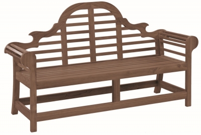 Product photograph of Alexander Rose Sherwood Lutyens Bench 6ft from Choice Furniture Superstore