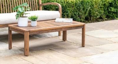 Product photograph of Alexander Rose Bolney Brown Coffee Table from Choice Furniture Superstore