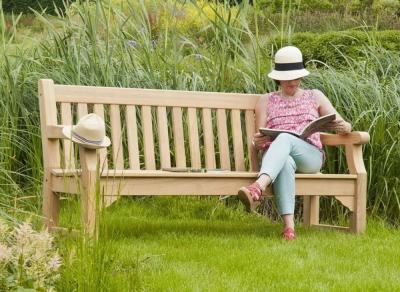 Product photograph of Alexander Rose Roble Park Bench 6ft from Choice Furniture Superstore