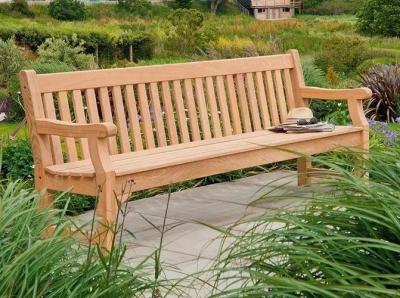 Product photograph of Alexander Rose Roble Park Bench 8ft from Choice Furniture Superstore