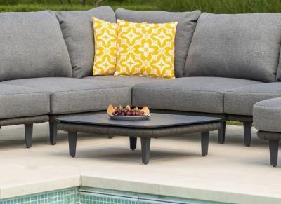 Product photograph of Alexander Rose Cordial Luxe Dark Grey Coffee Table With Hpl Top from Choice Furniture Superstore