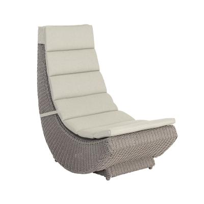 Alexander Rose Hazelmere Grey Weave Garden Lazy Chair