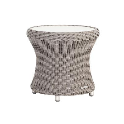 Alexander Rose Hazelmere Grey Weave Round Garden Side Table