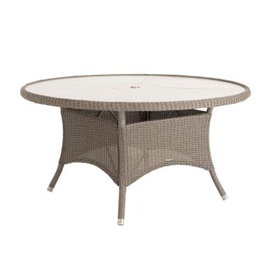 Alexander Rose Hazelmere Grey Weave Square Garden Dining Table 60cm