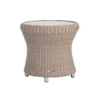 Alexander Rose Hazelmere Natural Weave Round Garden Side Table