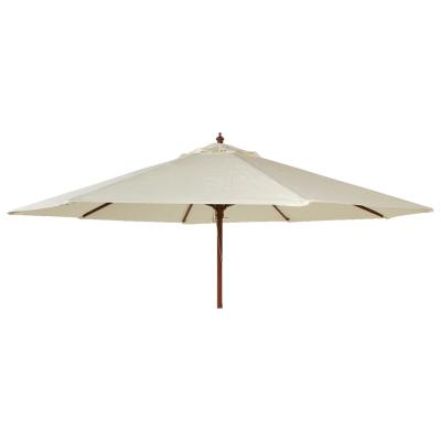 Alexander Rose Hardwood Outdoor Parasol With Night Cover 270cm