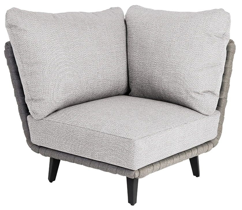 Alexander Rose Cordial Luxe Light Grey Garden Corner Module