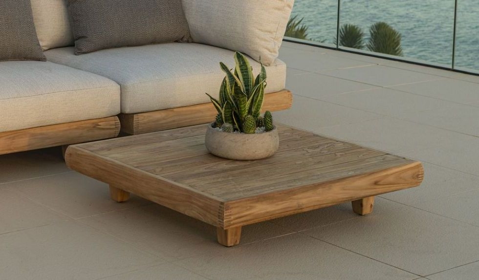 Alexander Rose Sorrento Square Garden Coffee Table