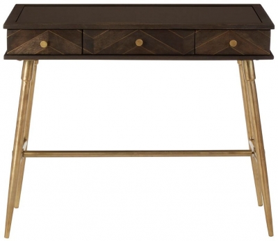Product photograph of Trinity Grey Mango Wood Console Table from Choice Furniture Superstore