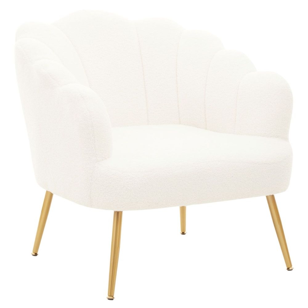 White 2025 shell chair