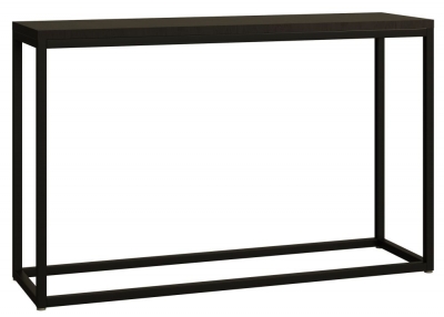 Product photograph of Stockholm Black And Oak Medium Console Table from Choice Furniture Superstore