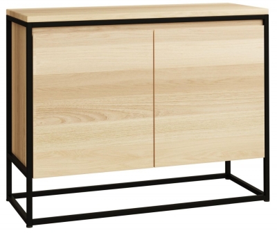 Product photograph of Stockholm Medium Sideboard 105cm With 2 Door from Choice Furniture Superstore