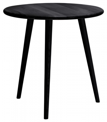 Product photograph of Marina Black And Oak Lamp Table from Choice Furniture Superstore