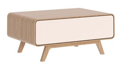 Ashton White Oak Storage Coffee Table