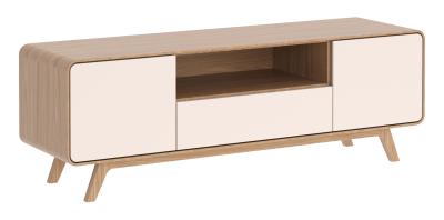 Ashton White Oak 160cm Tv Unit