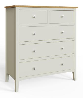 Alwin Grey Painted 23 Drawer Chest