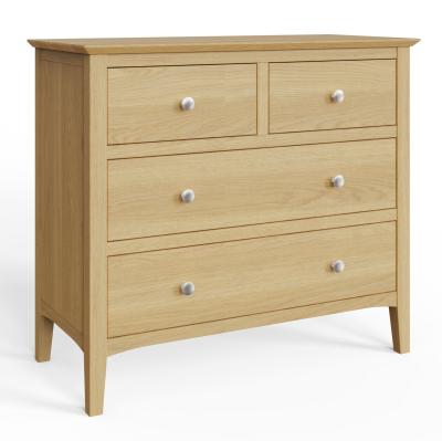 Alwin Oak 22 Drawer Chest