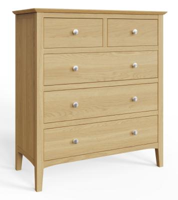 Alwin Oak 23 Drawer Chest