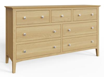 Alwin Oak 34 Drawer Chest