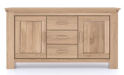 Corbin Oak 160 Large 2 Door Sideboard