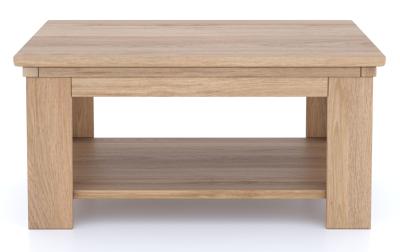 Product photograph of Corbin Oak 90cm Coffee Table from Choice Furniture Superstore