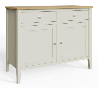 Lathen Grey Painted 100cm Small 2 Door Sideboard