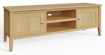 Lathen Oak 140cm Tv Unit