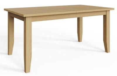 Lathen Oak 46 Seater Pedestal Extending Dining Table