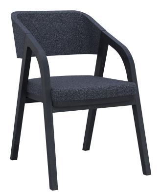 Product photograph of Set Of 2 Layne Piper Black Oak And Basalt Dining Chair from Choice Furniture Superstore