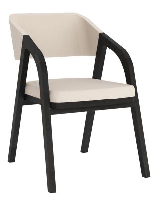 Product photograph of Set Of 2 Layne Piper Black Oak And Fossil Dining Chair from Choice Furniture Superstore