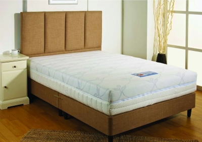 Product photograph of Kayflex Equinox 12 5g Spring Unit Memory Foam Divan Bed from Choice Furniture Superstore