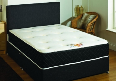 Product photograph of Kayflex Memory Collection Memory Foam Divan Bed from Choice Furniture Superstore