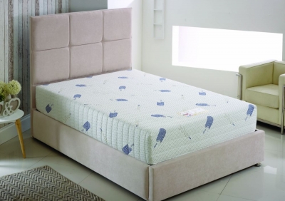 Product photograph of Kayflex Pure Sleep 1200 Pocket Visco Memory Pocket Sprung Divan Bed from Choice Furniture Superstore