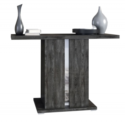 Product photograph of Augusta Oak Italian Console Table from Choice Furniture Superstore