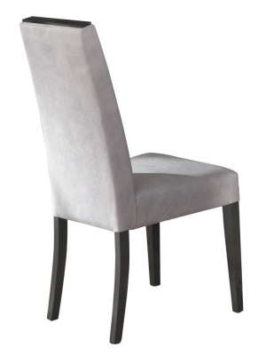 Product photograph of Bagni Fabric Italian Dining Chair Sold In Pairs from Choice Furniture Superstore