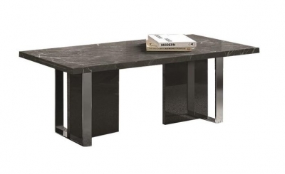 Product photograph of Carvelle Italian Dark Grey Coffee Table from Choice Furniture Superstore