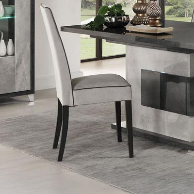 2 X Milo Italian Fabric Dining Chair