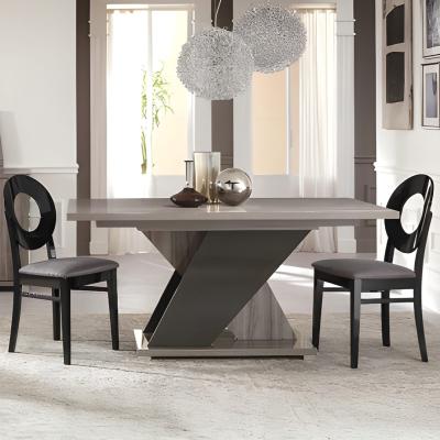 Bagni Italian 6 8 Seater Extending Pedestal Dining Table