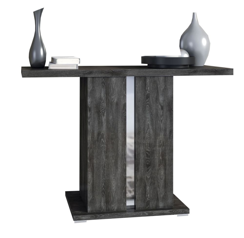 Augusta Italian Grey Oak Effect Console Table
