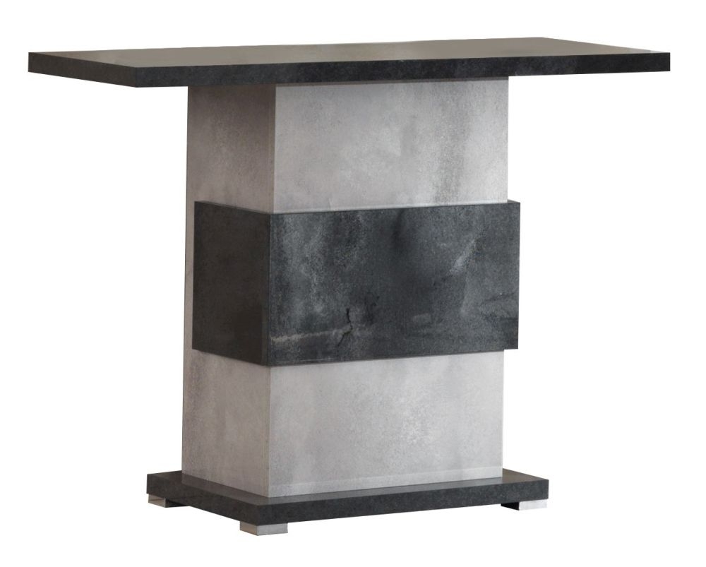 Milo Italian Grey Console Table